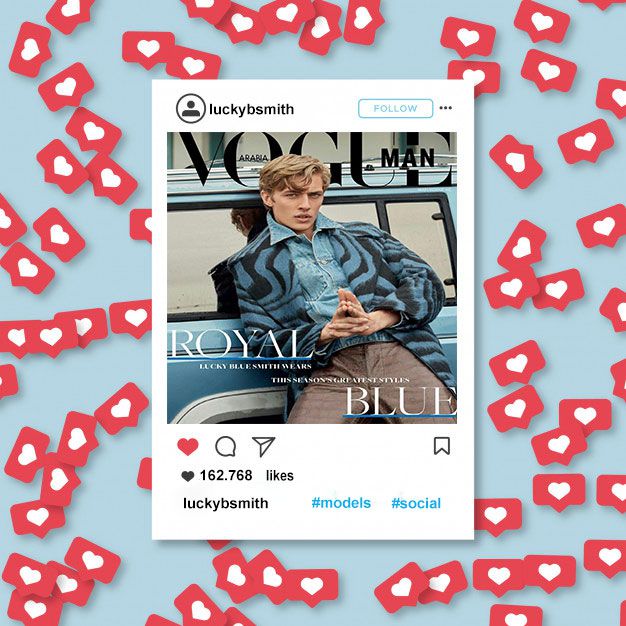 Instagram models: Lucky Blue Smith