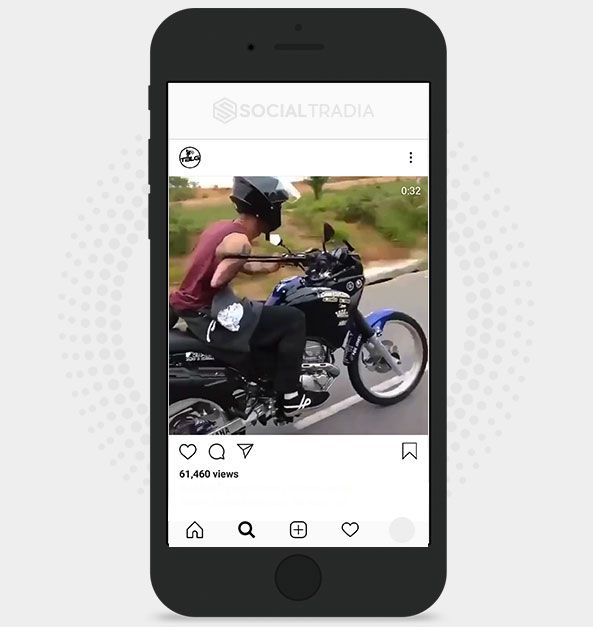 buy Instagram account Motorcycle Maniacs (136 k Followers)