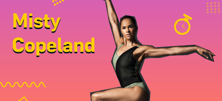 Top Instagram Fitness Influencers - Misty Copeland