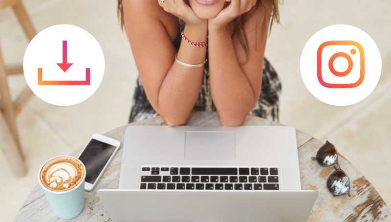 Downlaod Instagram photos on your laptop