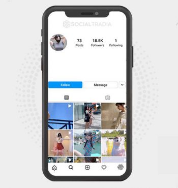 Buy models & hot girls Instagram accounts | Social Tradia