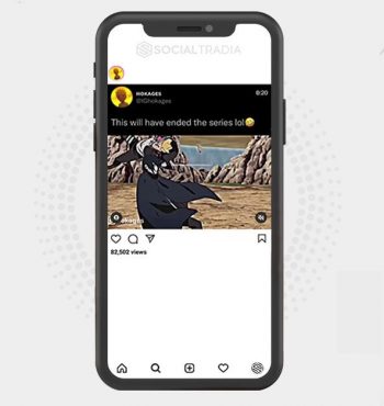 buy Instagram account Naruto Anime  (136 k Followers)
