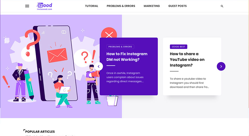 Instazood instagram marketing bot