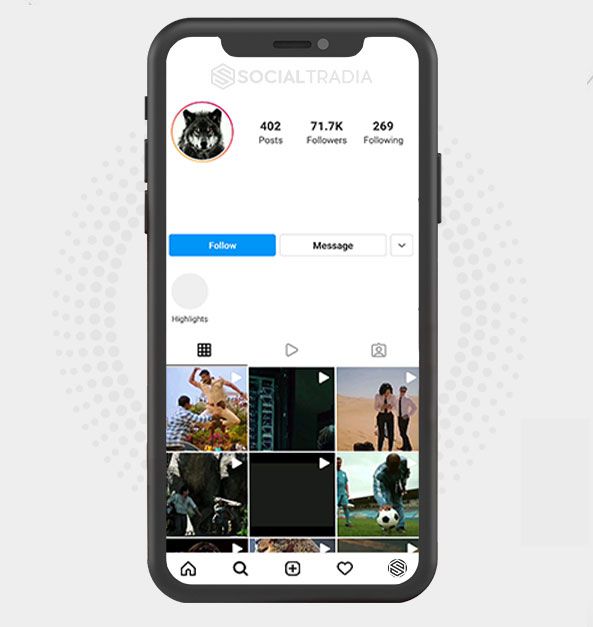 buy Instagram account Movie Clips (68.1 k Followers)