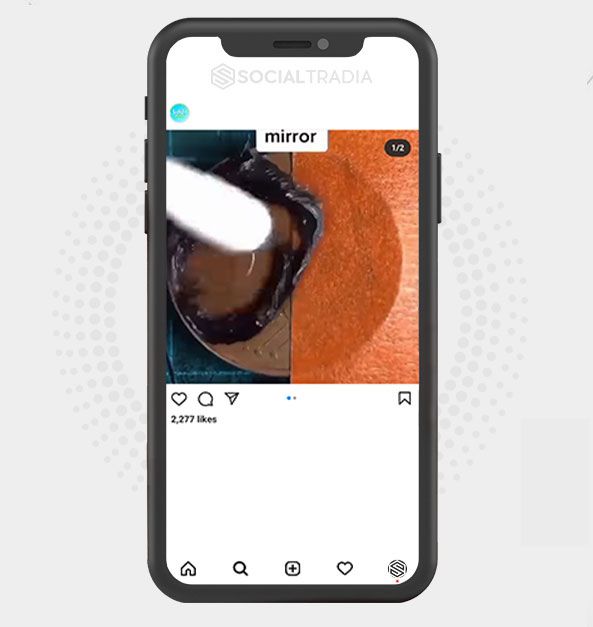 Instagram account Satisfying Vids (51.9 k Followers)