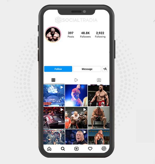Brock MMA (93.1 k Followers) Social Tradia