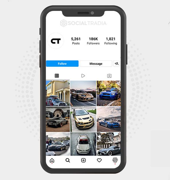 Instagram account About Cars Only (158 k Followers)