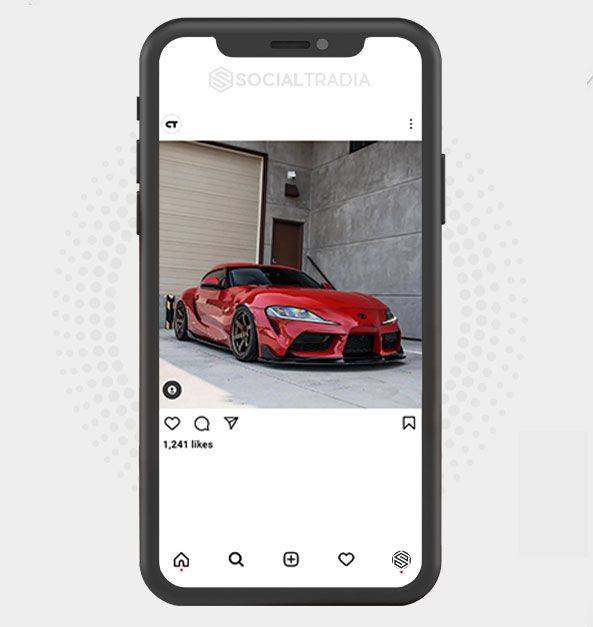 Instagram account About Cars Only (158 k Followers)