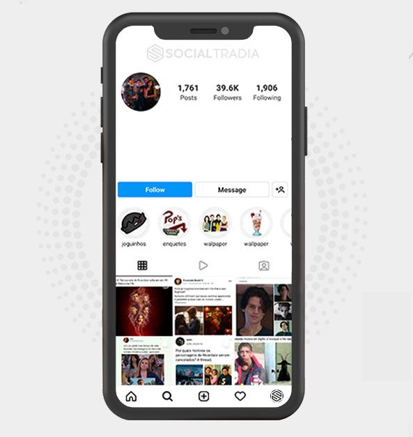 Instagram account Riverdale Series (28.8 k Followers)