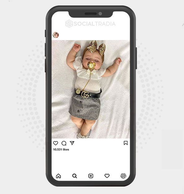 buy Instagram account Babies Spot (525 k Followers)