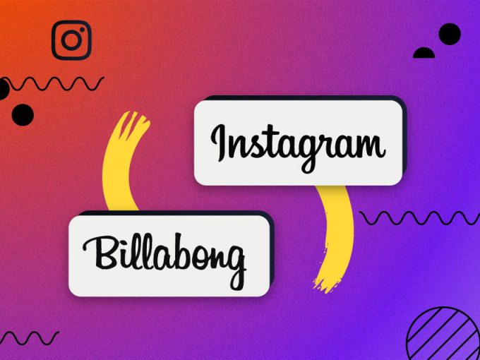 What's the Instagram logo font? Social Tradia