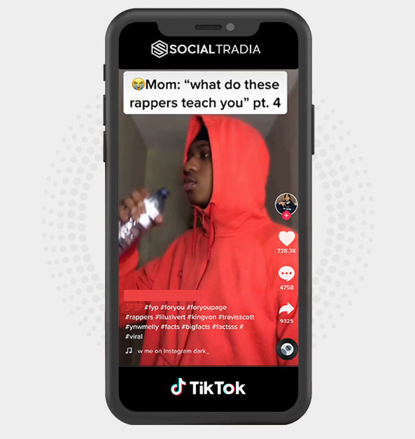 TikTok account About TikTok  (196 k Followers)