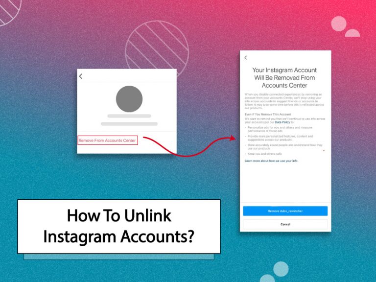 Unlink Instagram Accounts