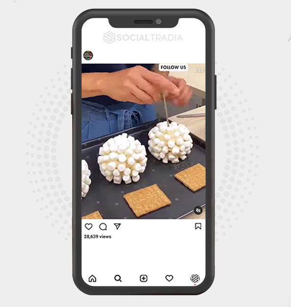 buy Instagram account SweetRecipes (181 k Followers)