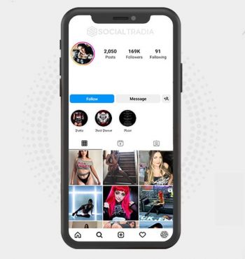 Buy models & hot girls Instagram accounts | Social Tradia