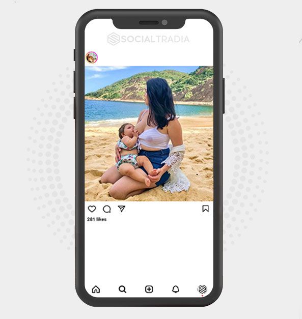 buy Instagram account Breastfeeding Now (114 k Followers)