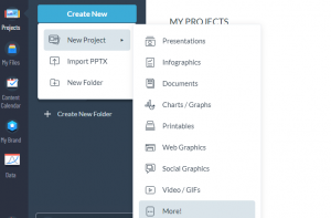 create new