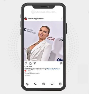 Buy cinema & celebrities Instagram accounts | Social Tradia