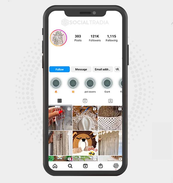 buy Instagram account MacrameArts (230 k Followers)