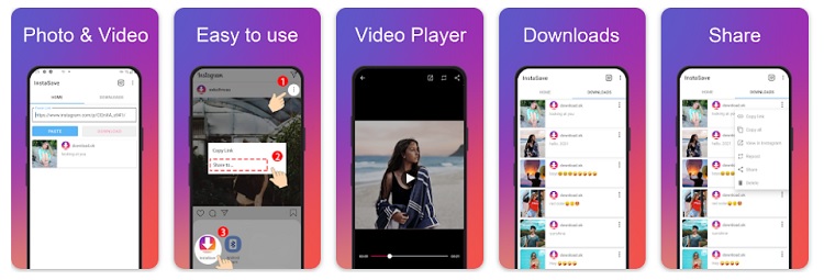 InstaSaver: IG Video Downloader