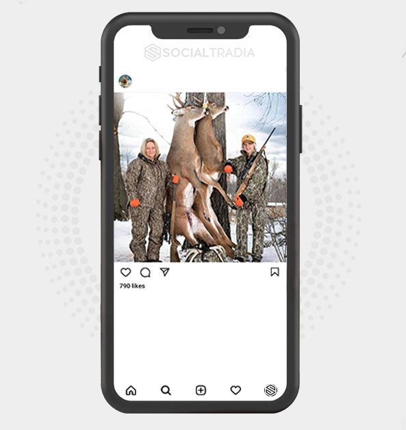 Instagram account Love Hunting (148 k Followers)