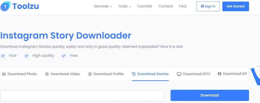 tulzu instagram video downloader