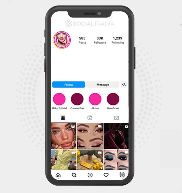 buy Instagram account Makeup Time (68.9 k Followers)