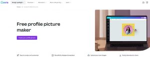Canva profile picture