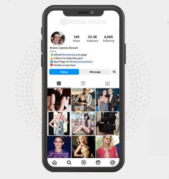 Buy cinema & celebrities Instagram accounts | Social Tradia