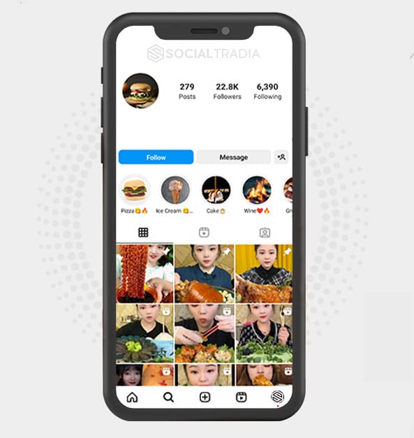 buy Instagram account CookPlan (38.9 k Followers)