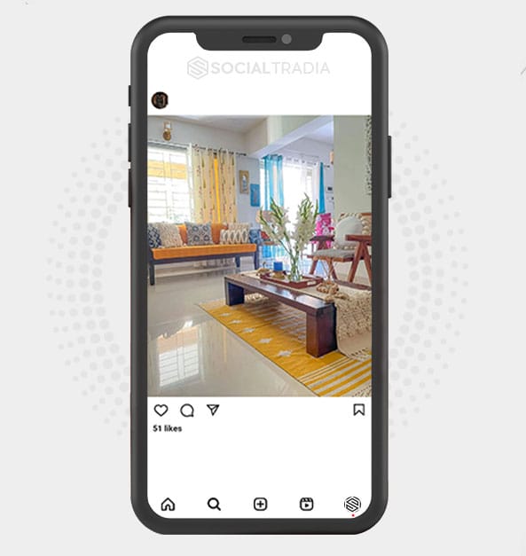 buy Instagram account Interior Set (2.6 k Followers)