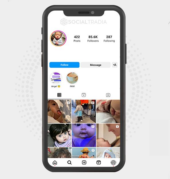 BabyWorld (85.6 k Followers) Social Tradia