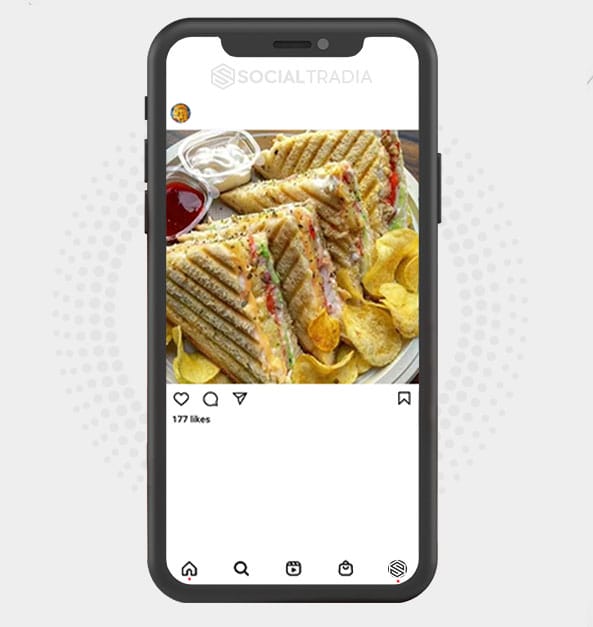 buy Instagram account Found Foodie (5.9 k Followers)