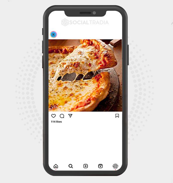 Instagram account FoodArmy (2.2 k Followers)