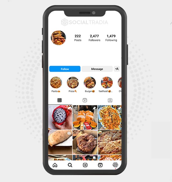 Instagram account FoodyFile (2.4 k Followers)