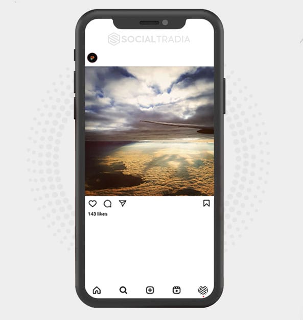 Instagram account TravelRich (3 k Followers)
