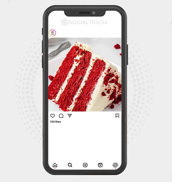 Instagram account CookingZone (3.1 k Followers)
