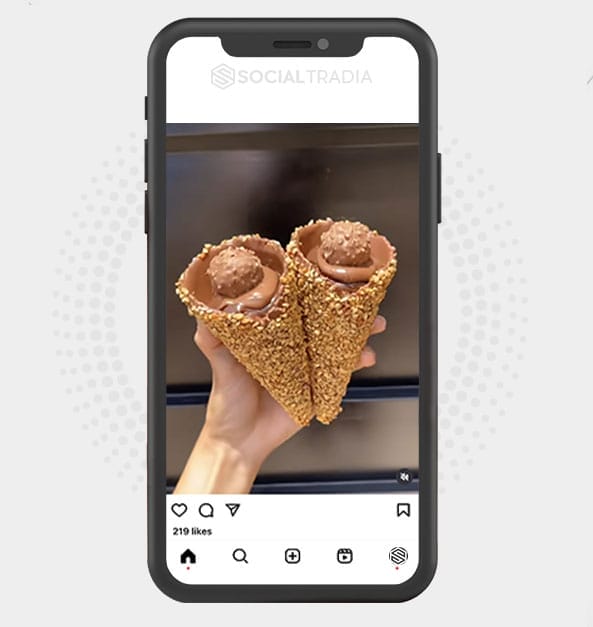 buy Instagram account FoodSpot (3 k Followers)