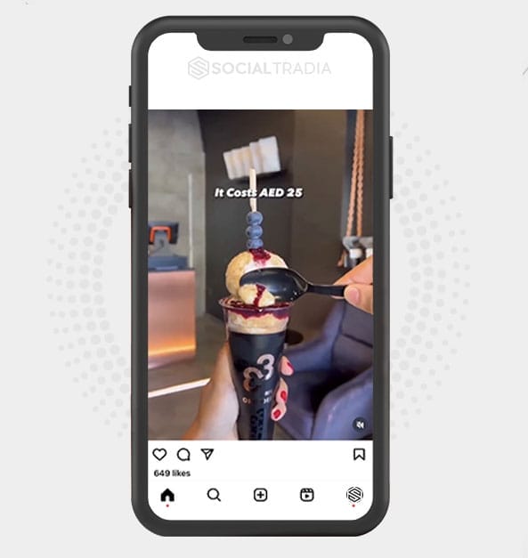buy Instagram account FoodSpot (3 k Followers)