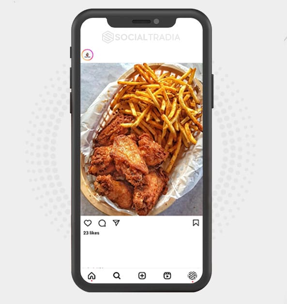 buy Instagram account Fatty Food (2.3 k Followers)