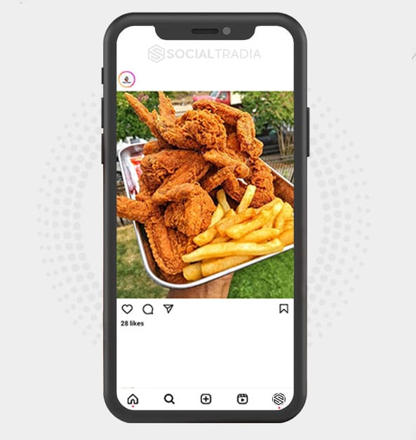 buy Instagram account Fatty Food (2.3 k Followers)