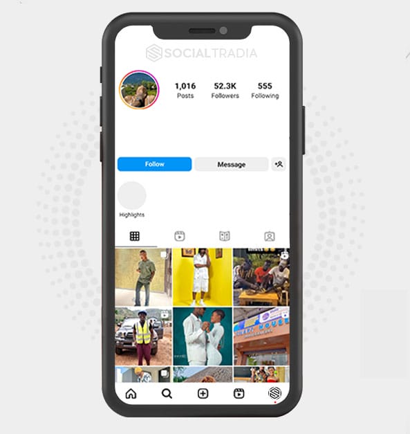 Instagram account Blacks Life (75.7 k Followers)