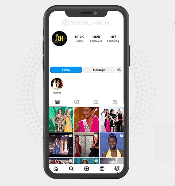 buy Instagram account ReinasHermosas Here (102 k Followers) buy Instagram account ReinasHermosas Here (102 k Followers)
