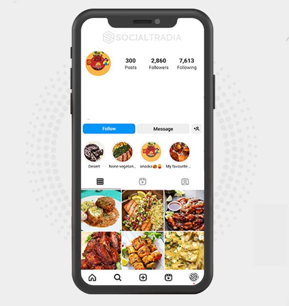 buy Instagram account YummyPlates (2.8 k Followers)