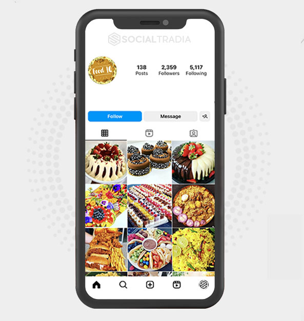 buy Instagram account Food Part (2.3 k Followers)