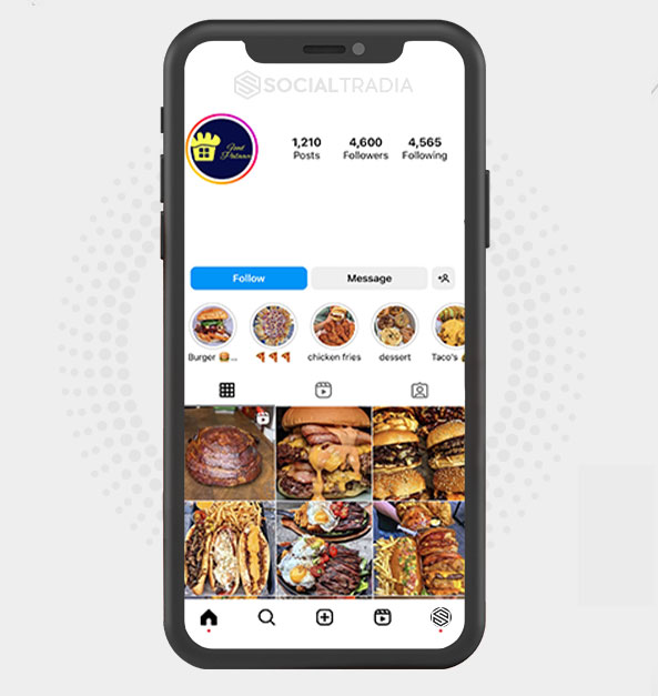 buy Instagram account FoodPath (4.5 k Followers)