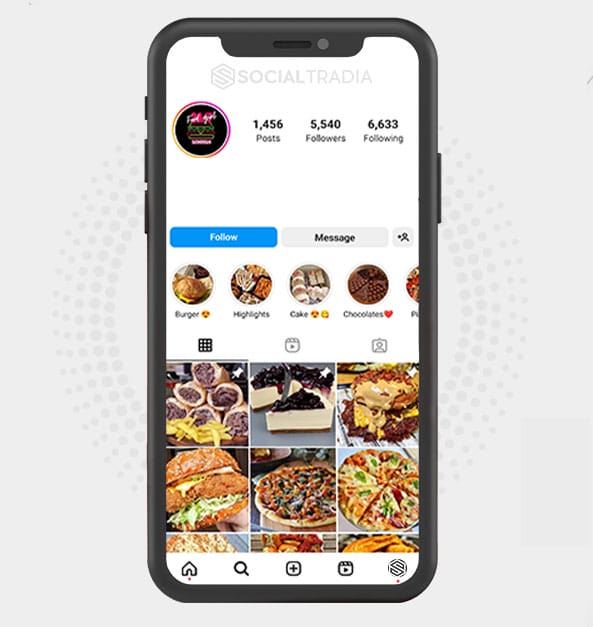 buy Instagram account CookShare (7.9 k Followers)
