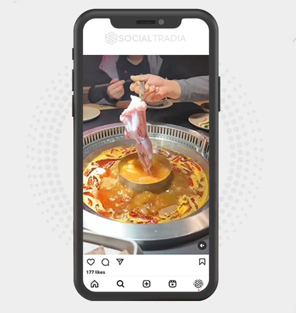 buy Instagram account FoodExplore (2.4 k Followers)