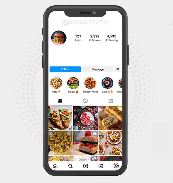 buy Instagram account FoodyMotive (2.9 k Followers)