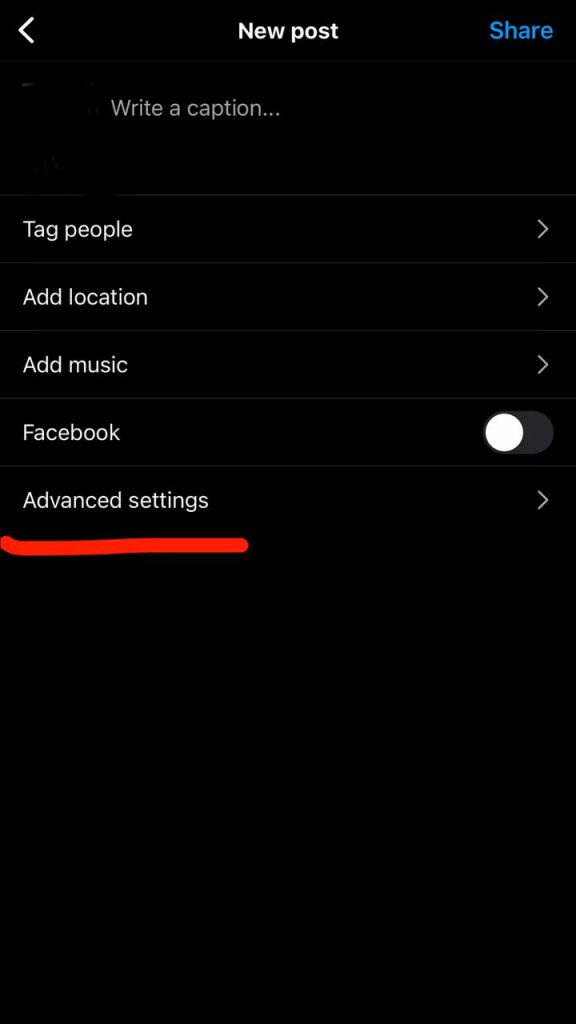 Instagram Advanced Setting Everything you should know